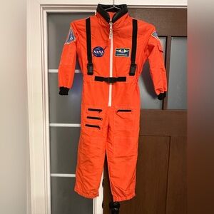 Orange NASA Astronaut Costume kids
